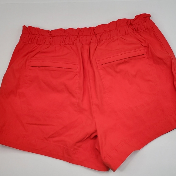 Athleta Redish Orange Nylon Shorts - Picture 6 of 8